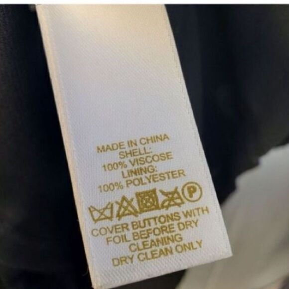 Kate Spade Women’s Size 2 Dizzy Dot Sheath Dress Black Tan 3/4 Sleeve High Neck - Picture 13 of 14